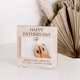 Fathers Day standing frame