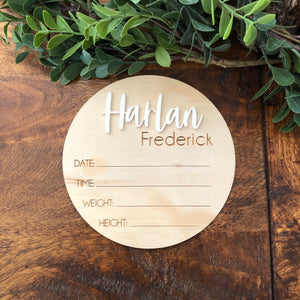 Birth Announcement