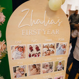 My First Year arch photo Board