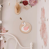 Swan wall hanger