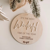 It’s the most wonderful time of the year plaque