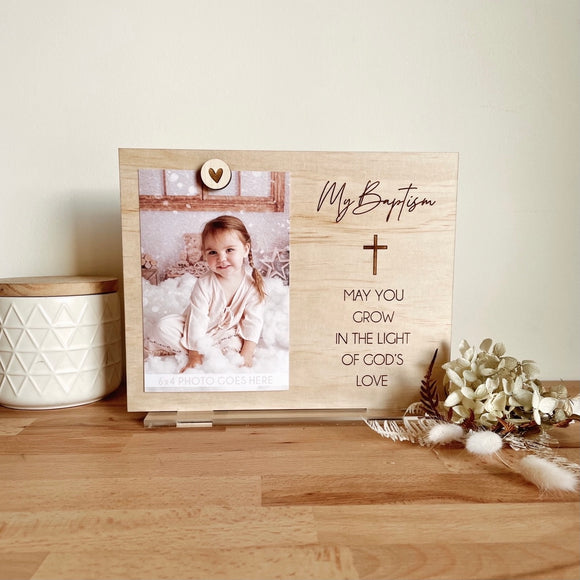 My Baptism photo frame