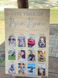 One Year of… photo Board