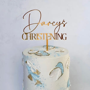 Cake Topper (Christening)