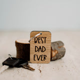Best Ever keyring (with custom name)