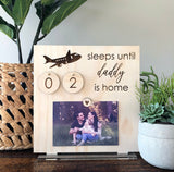 Sleeps until daddy’s home