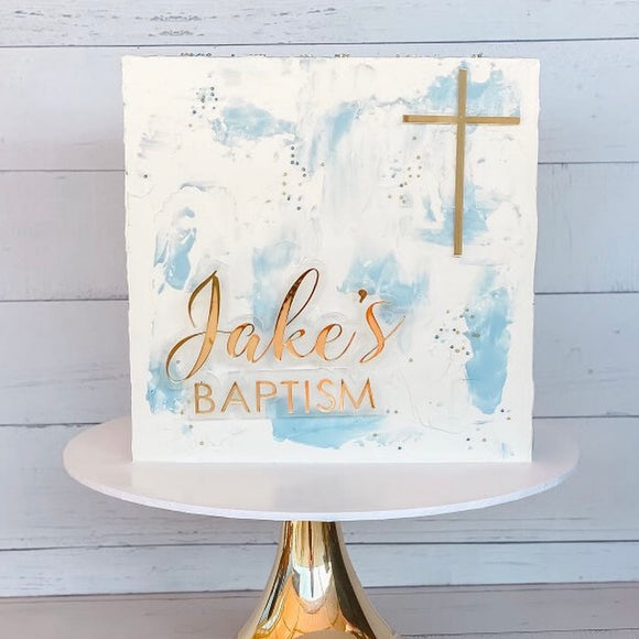 Cake Cross (cross only, no topper)