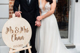 Round Sign (Laser Engraved)