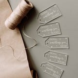 Gift tags custom name