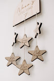 Little stars hanging mobile (version 2)