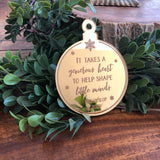 Teacher gift Christmas decoration